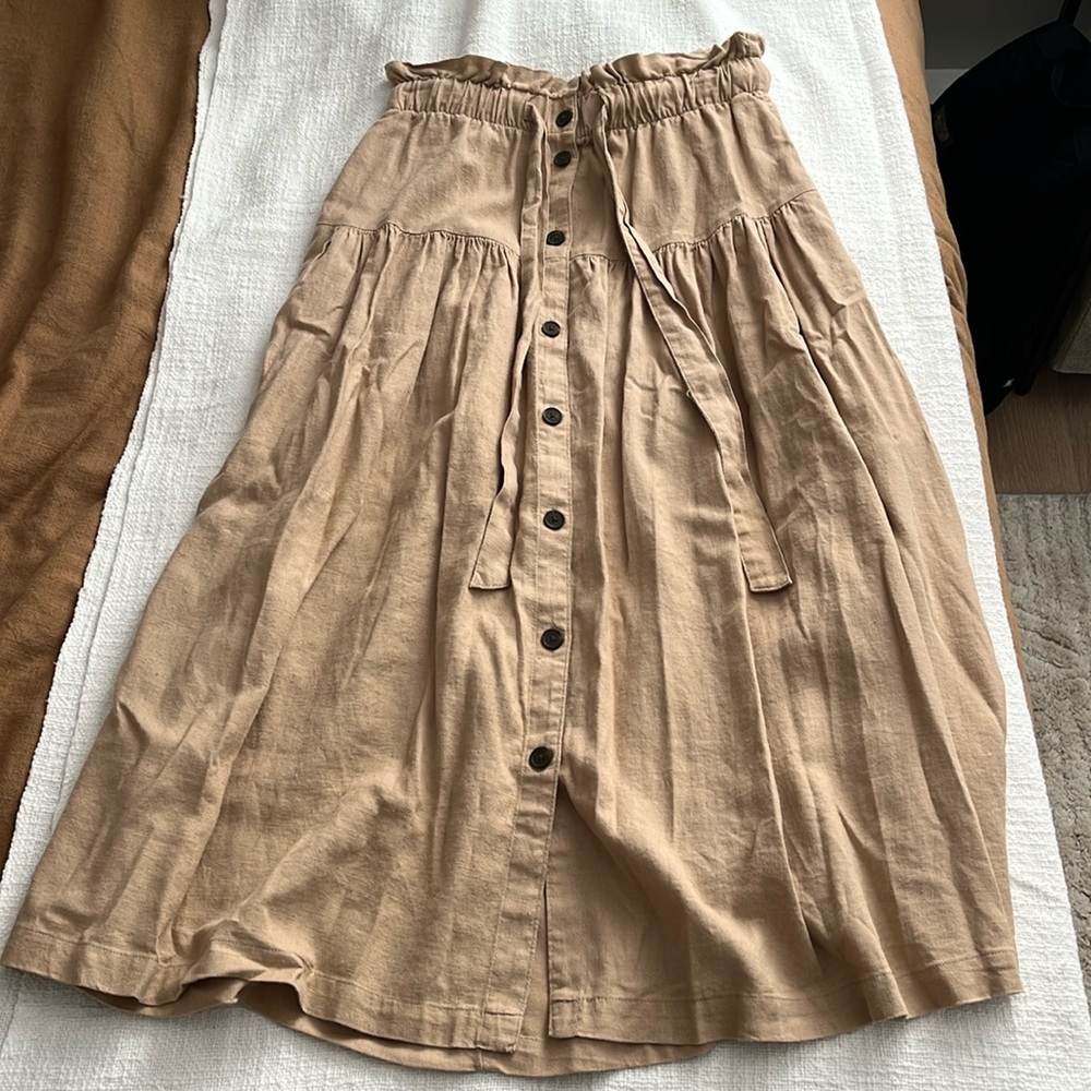 Tan skirt